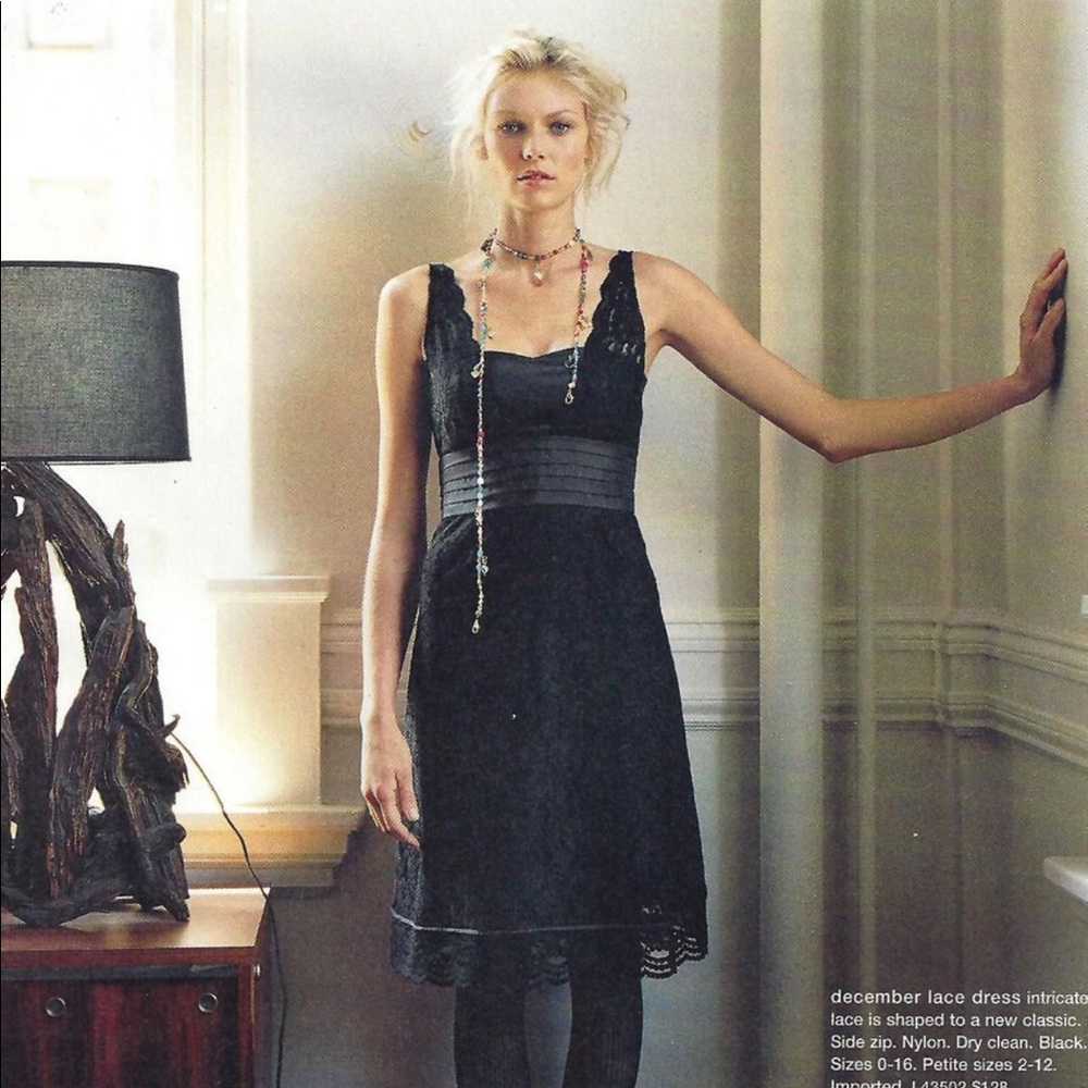 Anthropologie - Odille December Lace Dress